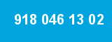 918 046 13 02 918 046 13 02